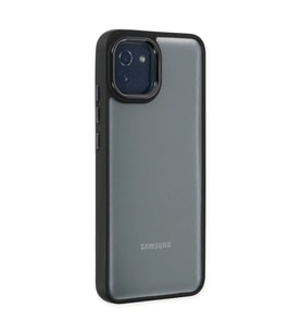 Galaxy A03 Kılıf Dora Kapak - Siyah