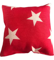 Amon Catnipli Yastık Yıldız Kırmızı 10X10 cm (Catnip Pillow) (Kırmızı)