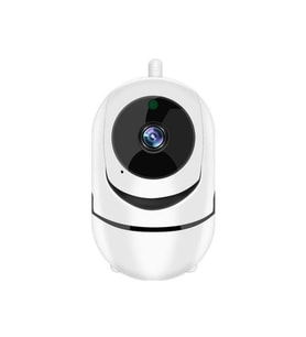 360° Full HD Akıllı Kamera Hareket Algılama Özellikli CMR-9 1080 Lp Güvenlik Kamerası (Beyaz)