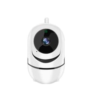 360° Full HD Akıllı Kamera Hareket Algılama Özellikli CMR-9 1080 Lp Güvenlik Kamerası (Beyaz)