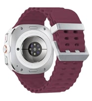 Watch 7 Ultra Kr417 Rug Silikon Kordon - Mor