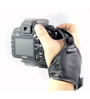 SLR DSLR MAKİNELER İÇİN DERİ BİLEKLİK - 1.KALİTE (Siyah)
