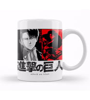 Attack On Titan Levi 01 Kupa Bardak Porselen
