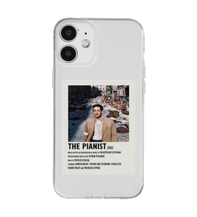 Iphone 12 Uyumlu The Pianist Tasarımlı Şeffaf Telefon Kılıfı