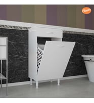 Modilayn Mutfak Dolabı Sepetli Banyo Dolabı Kirli Camasır  Dolabı Oyuncak Dolabı Çok Amaçlı Dolap