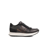 Ayakmod Siyah Hakiki Deri Erkek Sneaker 4Y2187-E2667 M (Siyah - Beyaz)