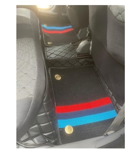 Renault Clio 1995-2001 Arası Araca Özel 8d Çift Katmanlı Havuzlu Paspas Takımı (Altın)