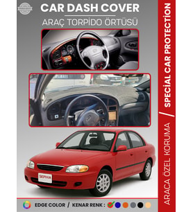 KİA SEPHİA (1998-2004) Torpido Örtüsü Panel Koruma Torpido Koruma Tam Uyum Çatlamayı Önler
