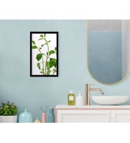 BK Home Banyo Dekoratif Ahşap Siyah Çerçeveli Tablo-12