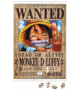 One Piece Wanted Luffy Puzzle 240 Parça Yapboz