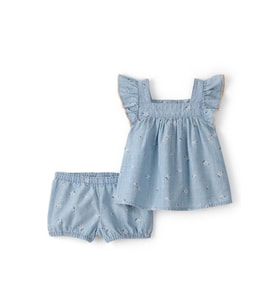 Carters Kız Bebek 2li Set 1U501110 Renkli