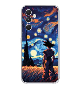 Samsung Galaxy A16 Uyumlu Dragon Ball Tasarımlı Şeffaf Telefon Kılıfı
