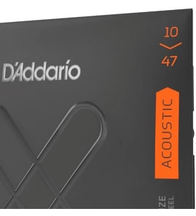 D'Addario XTAPB1047 XT Phosphor Bronze Akustik Gitar Tel Seti ($10-47$)  Extra Light, Yumuşak Çalım Hissi, Fosfor Bronz Sıcaklığı ve XT Teknolojisi ile Taze Tel Tınısı