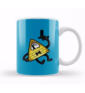 Blazing Bill Cipher 01 Kupa Bardak Porselen