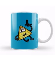 Blazing Bill Cipher 01 Kupa Bardak Porselen