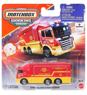 Matchbox - Working Rigs - Scania Tactical Command Center (1/64)