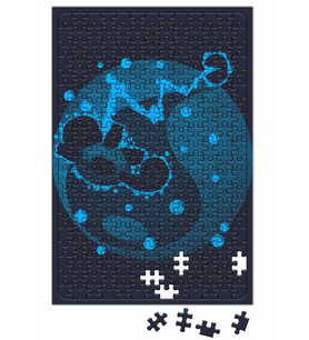 Water Type Puzzle 240 Parça Yapboz