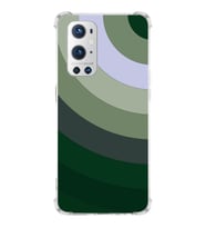 PrintiFy OnePlus 9 Pro Uyumlu Köşe Korumalı Renk Cümbüşü C Tasarımlı Şeffaf Silikon Kılıf