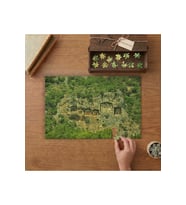 Kaunos Antik Kenti - Muğla Tasarımı 240 parça Ahşap Puzzle Ahşap Kutuda MP02124
