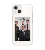 Iphone 14 Plus Uyumlu The Office Tasarımlı Şeffaf Telefon Kılıfı