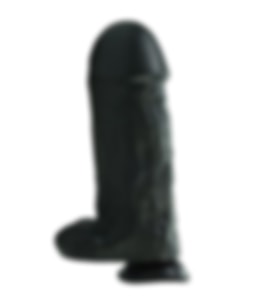 Konyax Siyah Renkte 27 cm Dildo