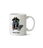 Arr2 D2 Star Wars Pirate R2 D2 iki Tarafı Baskılı Kupa Bardak
