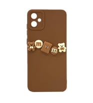 Nettech Samsung Galaxy A05 Uyumlu Lüx Bear Arka Koruma Kılıf NT-105802