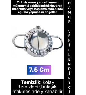 #HamurŞekillendirici Ergonomik Koku Yapmaz Kolay Temizlenir Makinede Yıkanabilir Ev Mutfak Restoran