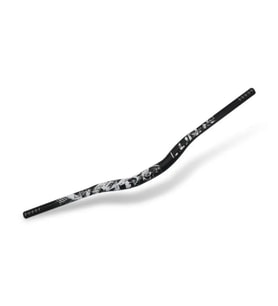 Lunje Alüminyum 31.8 780 mm Riser Mtb Gidon Bisiklet Gidonu Siyah Beyaz