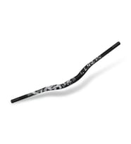 Lunje Alüminyum 31.8 780 mm Riser Mtb Gidon Bisiklet Gidonu Siyah Beyaz