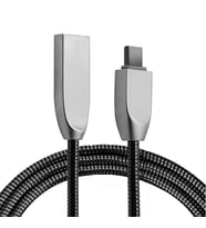 Northcity Ally Usb Type-C Zinc Alloy Dayanıklı 24 A Metal Usb Kablo-(5775)