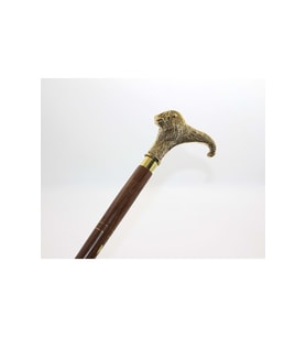 Premium Dayanıklı Pirinç Aslan Baston 95 cm, Şık ve Özel Tasarım
