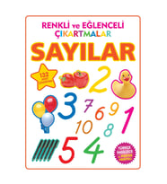 Renkli ve Eğlenceli Çıkartmalar - Sayılar