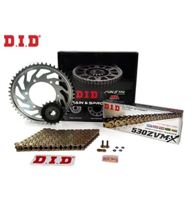 Did Zvm-x-Sunstar 2000-2001 Kawasaki ZZR 1100 Uyumlu Zincir Dişli Set Gold (Sarı