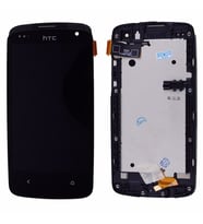 Htc Desire 500 Lcd Ekran Dokunmatik Çerçeveli  A+++Süper Kalite