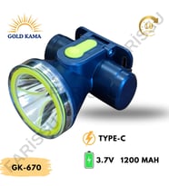 GOLD KAMA GK-670 –Düşük modda  10 Saat Kesintisiz Aydınlatma!