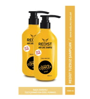 Redist Faydalı, Onarıcı Tuzsuz Şampuan 2 Adet 1000 ml Unisex Ürün, Tuz Içermez Tüm Saçlar