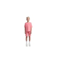 Rolypoly Kız Çocuk %100 Pamuk İki İplik Kısa Kol Şortlu Pijama Takımı RP3590