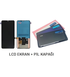 Xiaomi Mİ NOTE 10 Lite LCD Ekran + Arka Kapak MAVİ