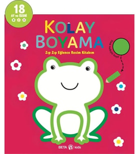 Kolay Boyama Zıp Zıp Eğlence Kitabım
