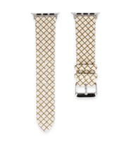 Watch 38mm Karo Motif Kordon - Mavi