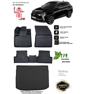 Ds Ds7 Crossback 2021 Araca Özel 3D Paspas Ve 3D Bagaj Havuzu