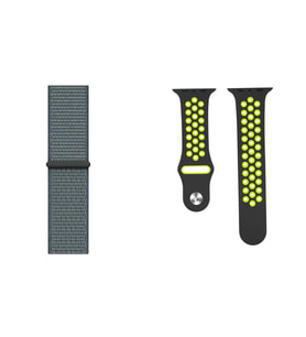 Watch Nike Esnek Silikon Kordon Ve Hasır Kordon 42-44 mm
