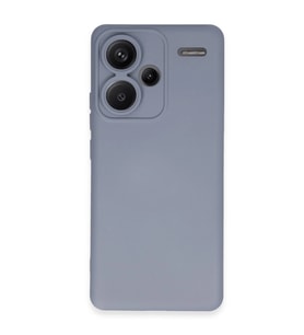 Xiaomi Redmi Note 13 Pro Plus Kılıf Nano İçi Kadife Silikon - Gri