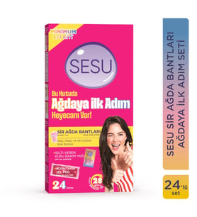 Sesu Sir Ağda Bantları 24 Lü İlkadım Set Tüm Cilt Yeni