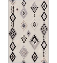 Eliana Home Baskılı, Yıkanabilir Kaymaz Taban Salon Halısı LNA1202 100x150 cm (Bej)