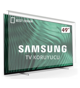 SAMSUNG 49NU7100 TV EKRAN KORUYUCU - Samsung 49" inç 123 Ekran Koruyucu (UE49NU7100UXTK) 
