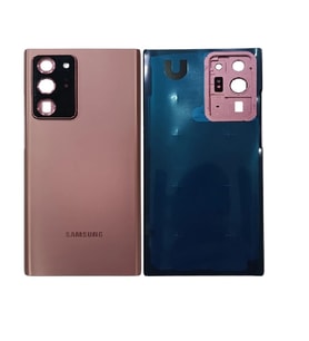 Samsung Uyumlu Note 20 Ultra Arka Kapak Kamera Camlı - Gold