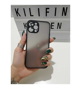 İphone 12 Pro Max Kenarları Renkli Kılıf Modeli