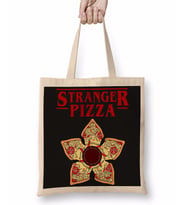 Stranger Things Stranger Pizza Bez Çanta Uzun Saplı